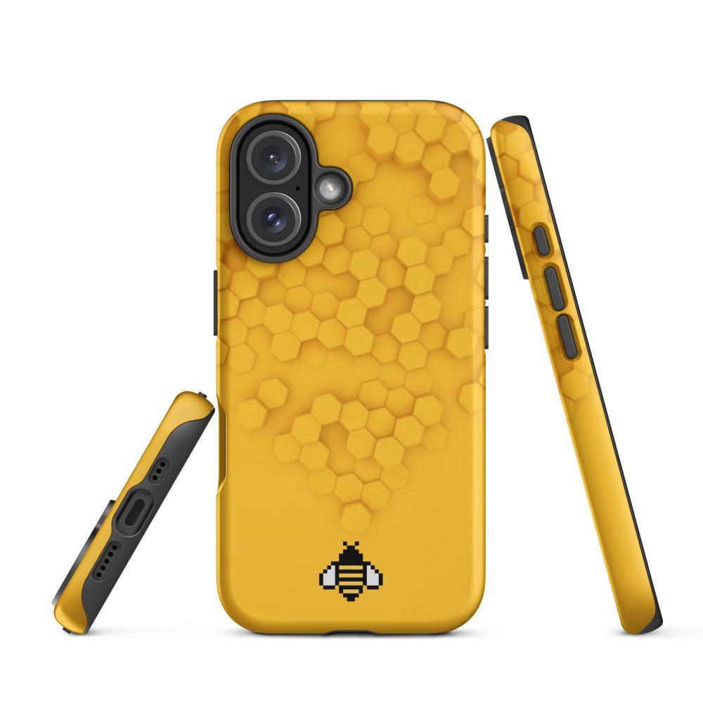 Honeycomb Tough Case for iPhone 16 - Matte Finish - https://ascensionemporium.net